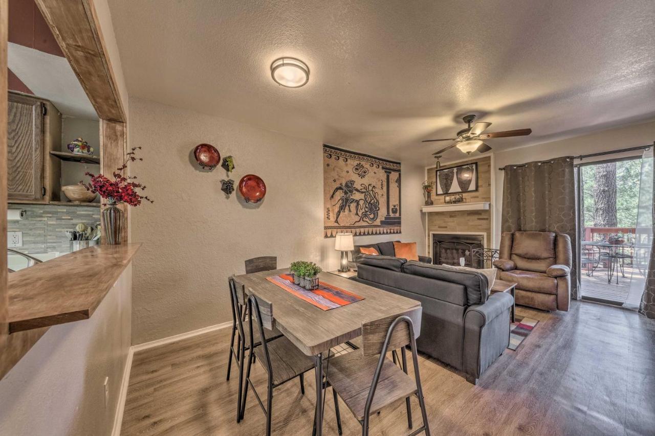 Forested Ruidoso Condo With Deck And Fireplace! Exterior foto