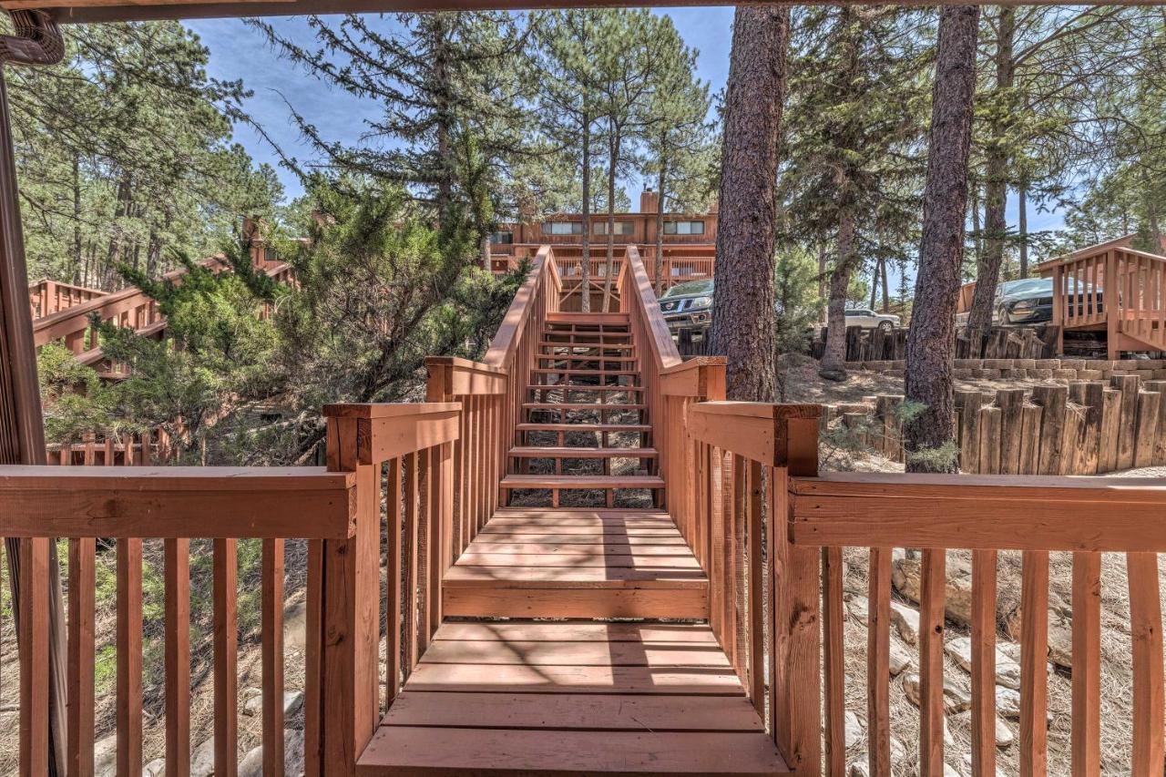 Forested Ruidoso Condo With Deck And Fireplace! Exterior foto